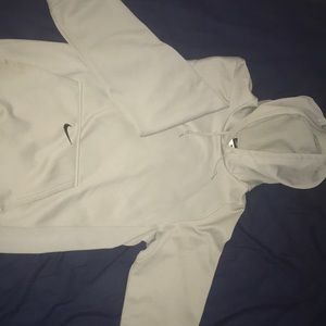 Grey Nike Therma-Fit hoodie